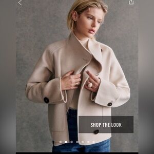 Sezane Mervin jacket, Sand, 4